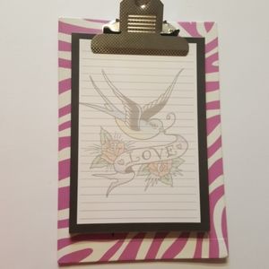 Ed Hardy note pad